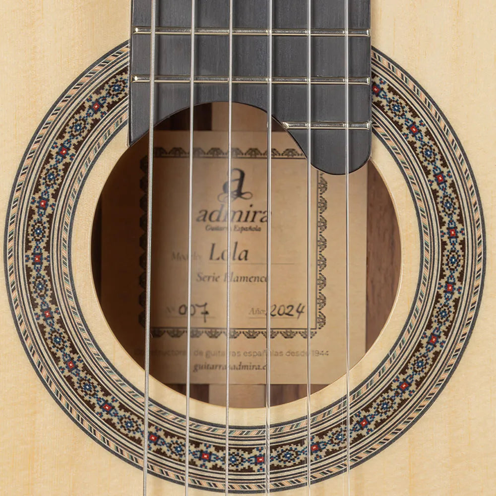 Admira Lola Solid Spruce-Top Flamenco Guitar