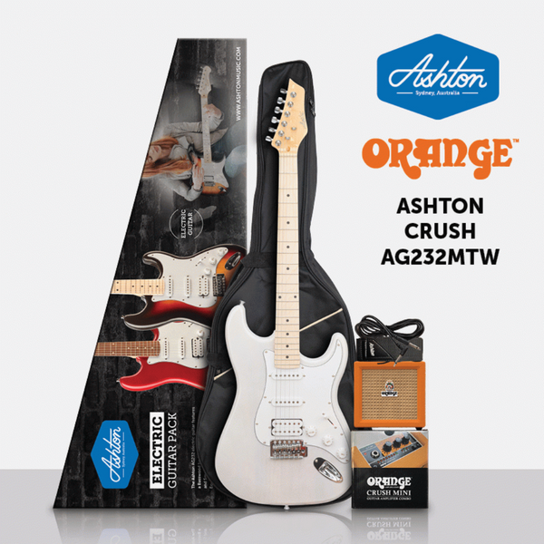 ASHTON AG232MTW ELECTRIC GUITAR W/ CRUSH MINI