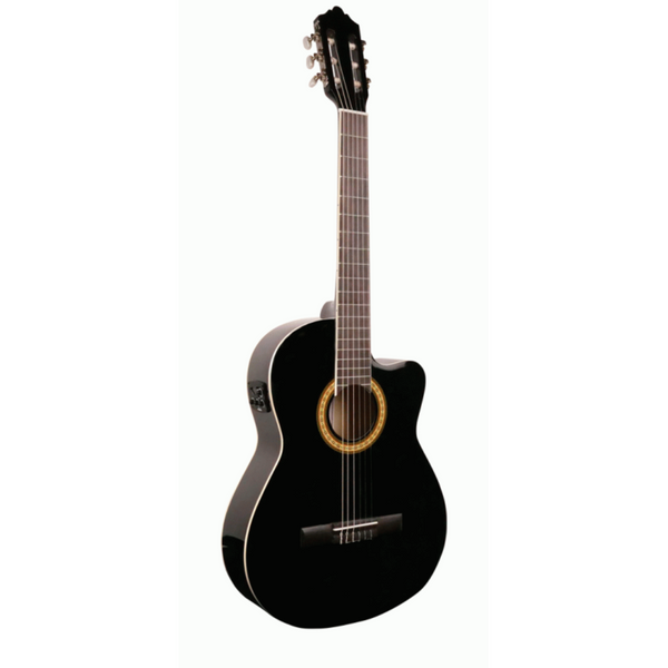 ASHTON CG44CEQBK EL/CLASSIC GUITAR