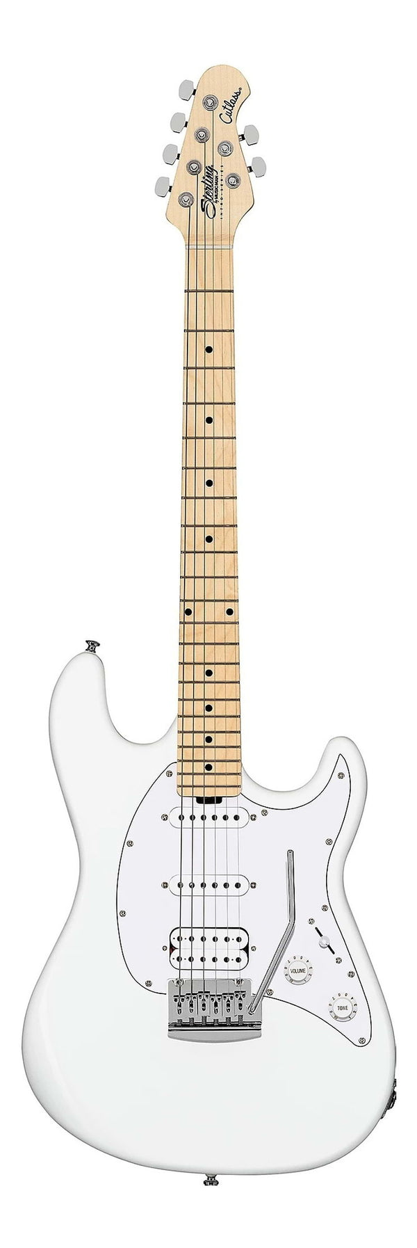Sterling by Music Man - Cutlass Intro Series Electric Guitar in Canvas White