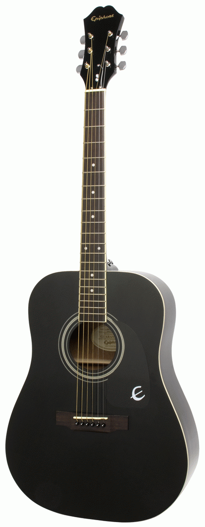 Epiphone Songmaker DR-100 Acoustic Guitar Ebony