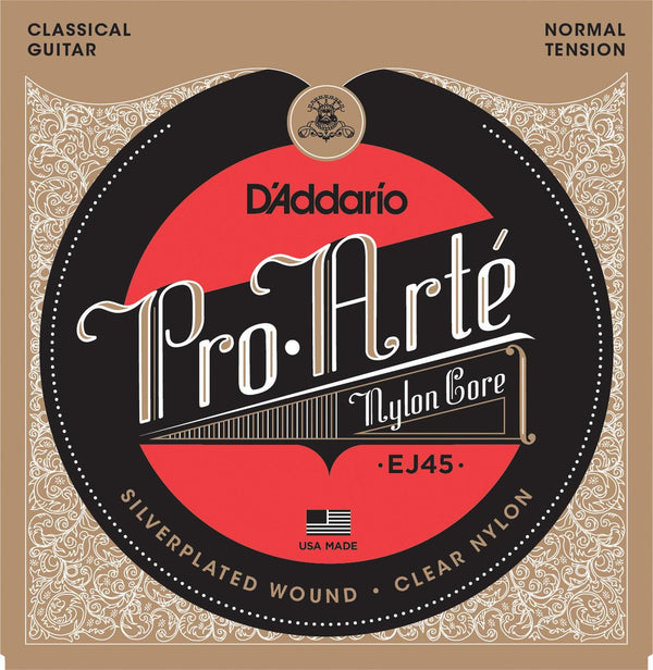 D&#39;Addario EJ45 Pro-Arte Nylon Classical Guitar Strings, Normal Tension INC FREE SHIPPING (Copy)