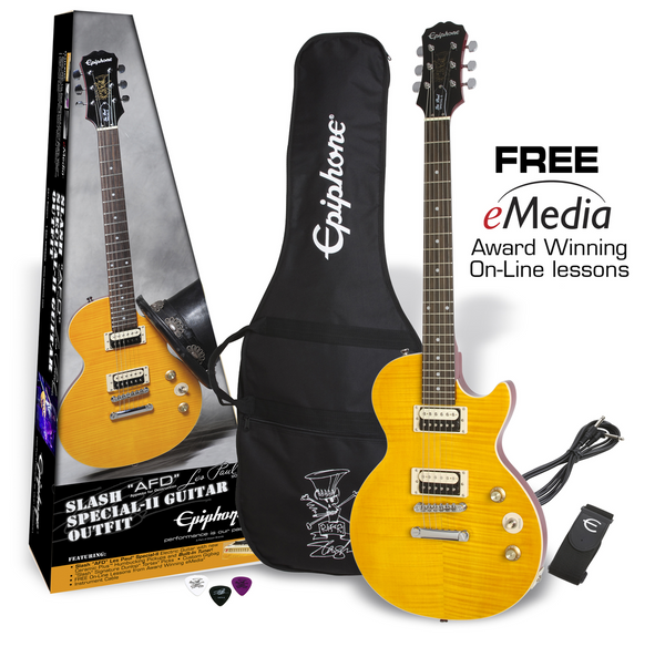 Epiphone Slash &quot;AFD&quot; AA Les Paul Special-II Guitar Outfit including gig bag