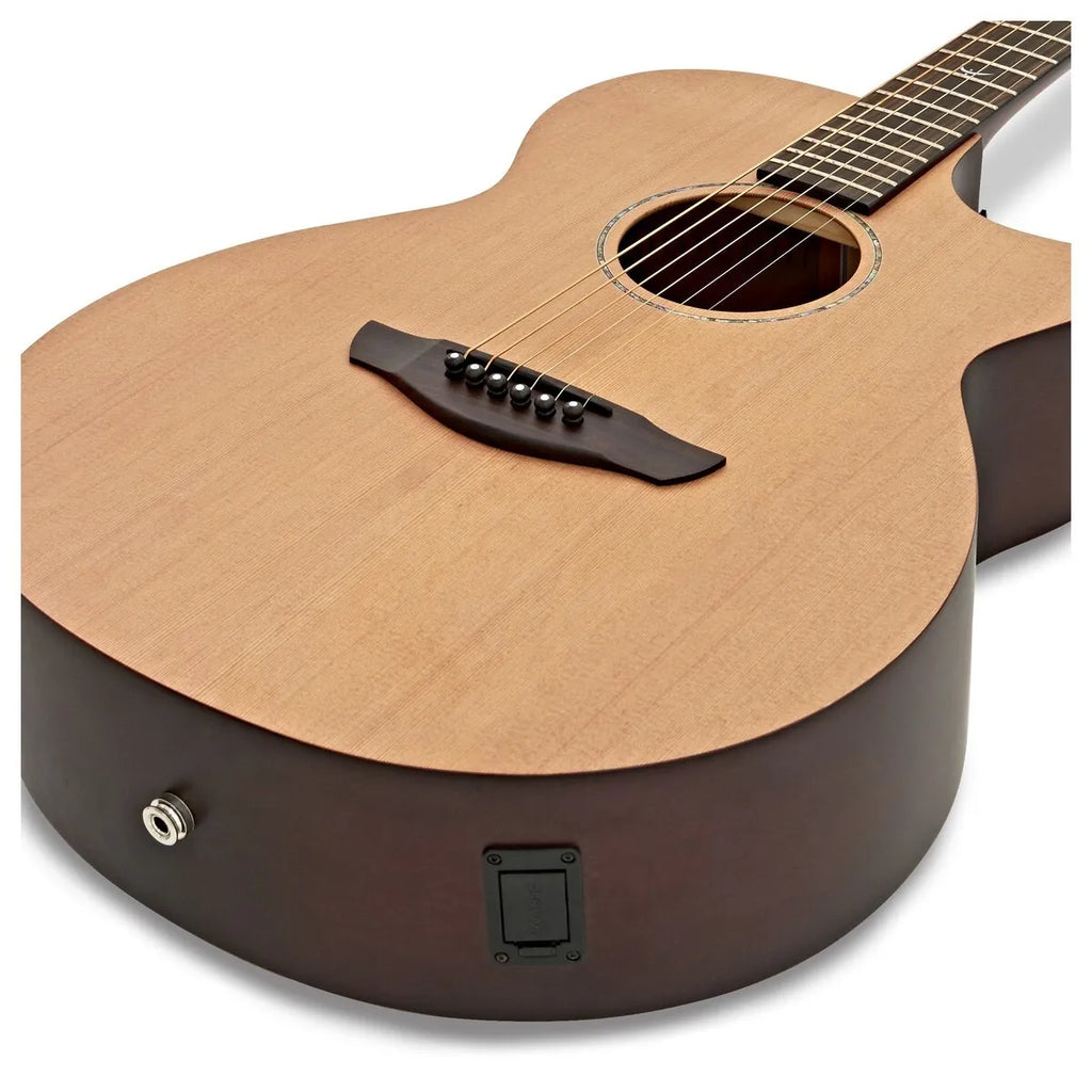 Faith Naked Venus Cedar Acoustic Guitar and Bag (FKVCD)
