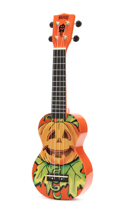 Mahalo Soprano Ukulele in Halloween Design [MA1MAOR]