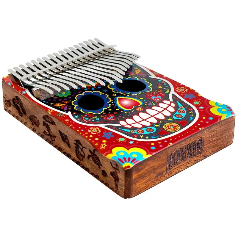 Mahalo Kalimba in Skull Design [MKA17SK]