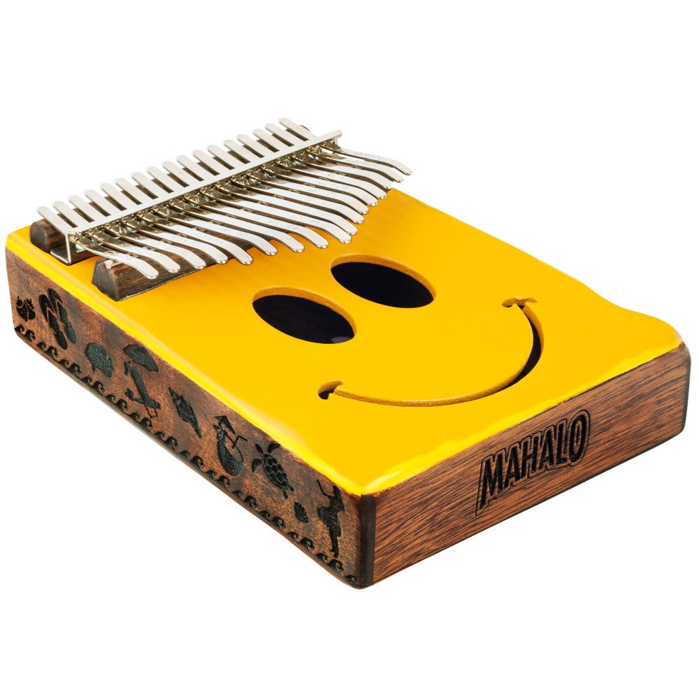 Mahalo Kalimba in Smiley Yellow [MKA17SM]