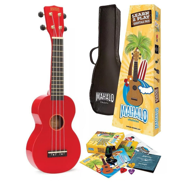 Mahalo Soprano Ukulele Pack [MR1RDK]