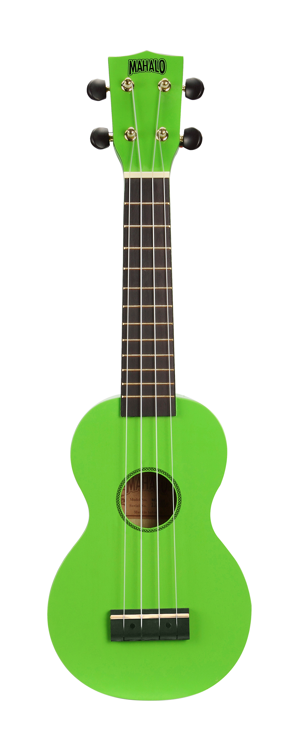 Mahalo Rainbow Series Soprano Ukulele (Green)