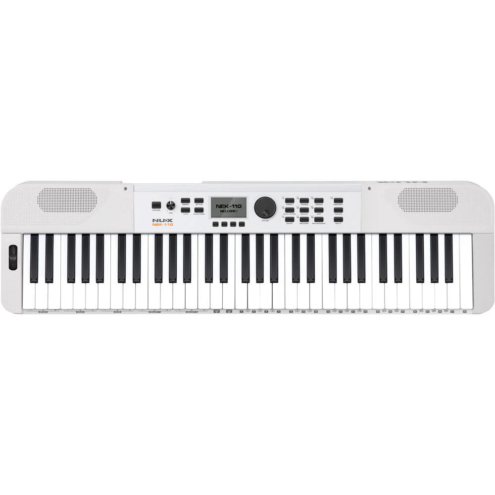 NU-X NEK-110 Portable Rechargeable 61-Key Keyboard w/Bluetooth