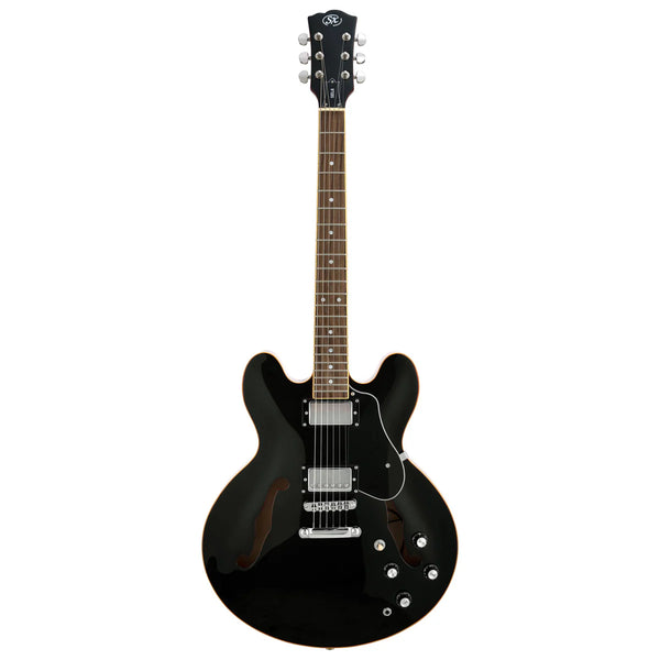 SX 335 Style Semi Hollow Guitar (Black)