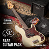 SX 4/4 Electric Bass Guitar and Laney Amp Package