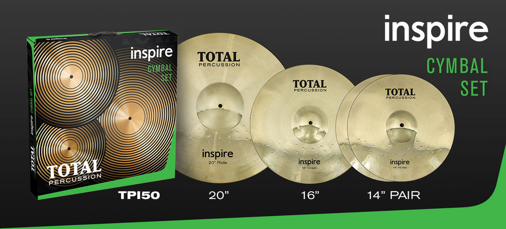 Total Percussion TPI50 Inspire Cymbal Set