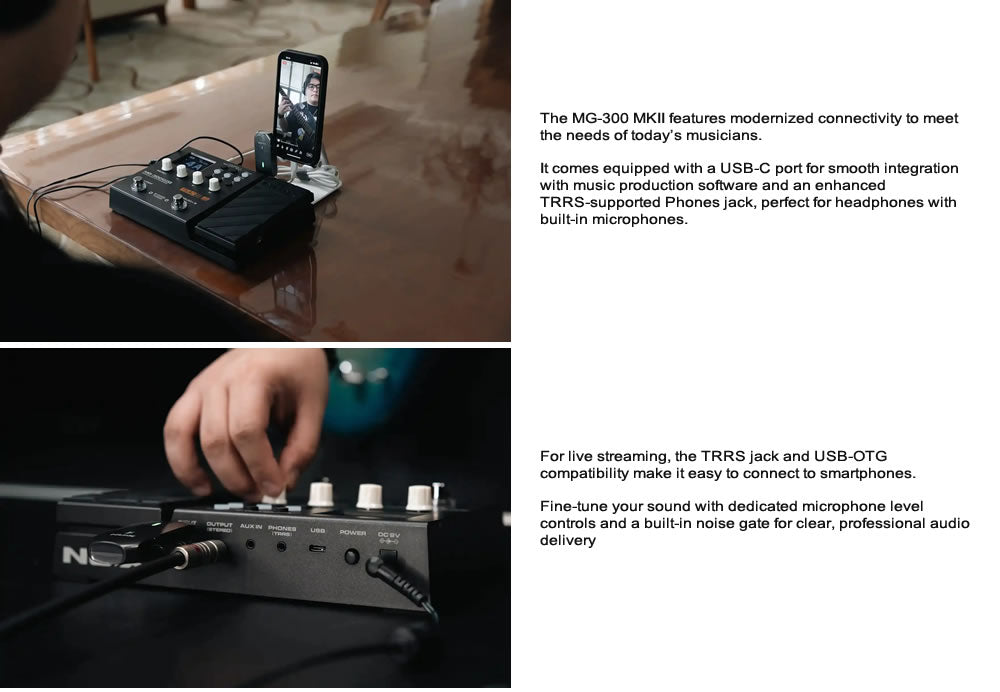 NU-X MG-300MKII Guitar Modeling Processor