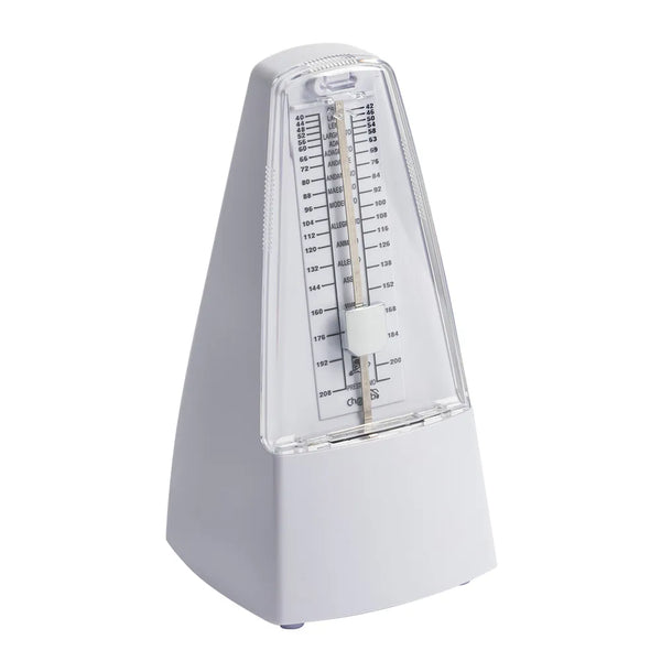 Cherub  Mechanical Metronome with Bell | White
