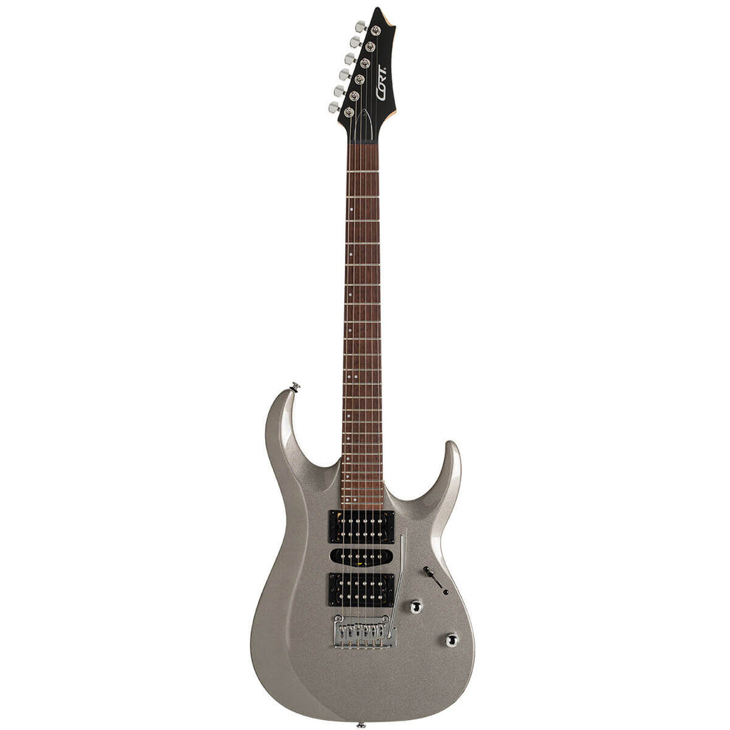 Cort X200 Electric Guitar in Silver