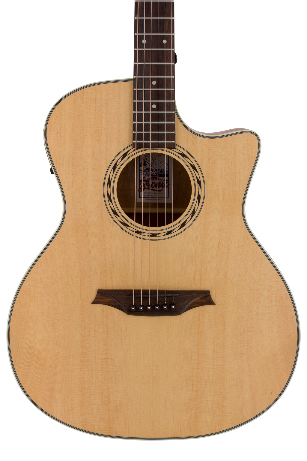 Bromo Appalachia Series Auditorium Acoustic/Electric Guitar [BAA2CE]