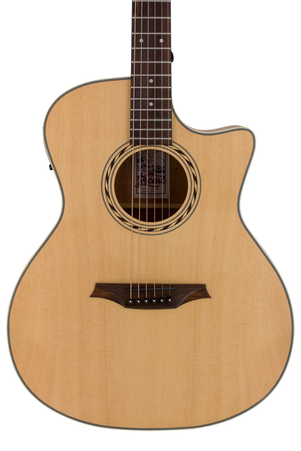 Bromo Appalachia Series Auditorium Acoustic/Electric Guitar [BAA2CE]
