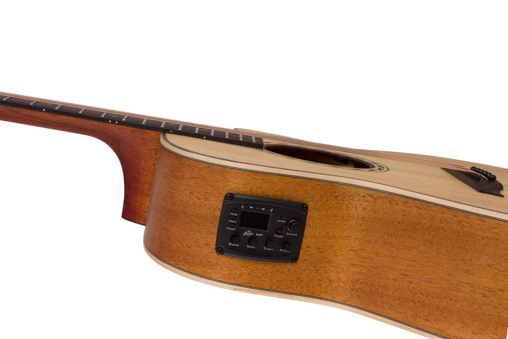 Bromo Tahoma Series Grand Auditorium Electric/Acoustic Guitar [BAT2CE]
