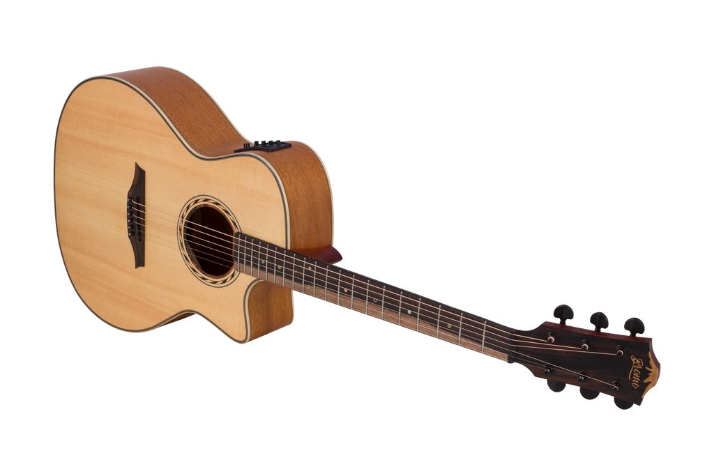 Bromo Tahoma Series Grand Auditorium Electric/Acoustic Guitar [BAT2CE]
