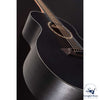 Washburn AGM5BMK-A-U G-Mini Traveller Guitar Apprentice, Black Matte