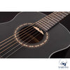 Washburn AGM5BMK-A-U G-Mini Traveller Guitar Apprentice, Black Matte