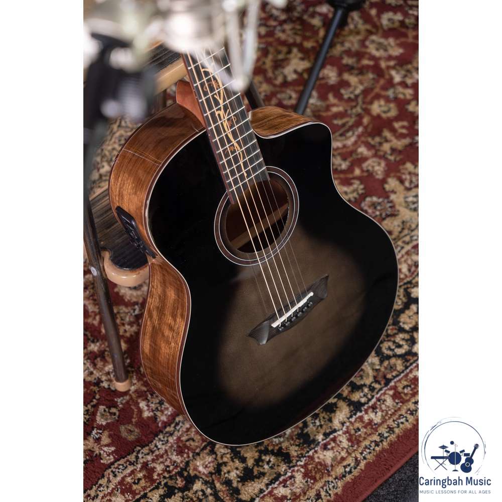 Washburn BTS9VCECH-D-U Bella Tono VITE S9V Cutaway Studio Acoustic Guitar