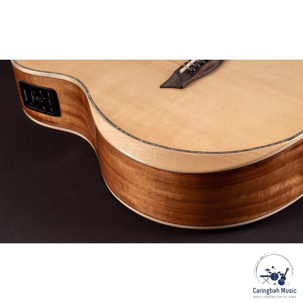 Washburn BTSC56SCE-D-U Bella Tono 'Allure' Acoustic Electric Guitar Studio, Natural w/ Cutaway & EQ
