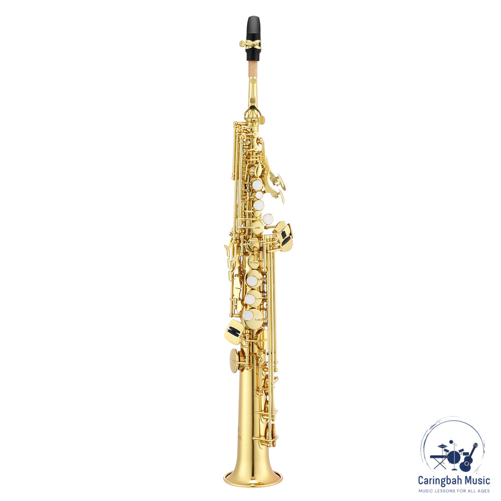 Jupiter JSS1000Q Soprano Saxophone 1000 Series Gold, Backpack Case