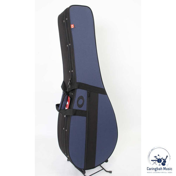 Onyx ON1974 Banjo Foam Case, Concert Size, &#39;Panther&#39; Blue &amp; Black