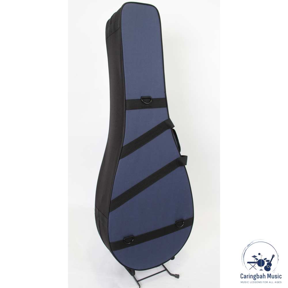 Onyx ON1974 Banjo Foam Case, Concert Size, 'Panther' Blue & Black