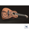 Oscar Schmidt OU2TAT-A-U Concert Ukulele Hawaiian Tattoo