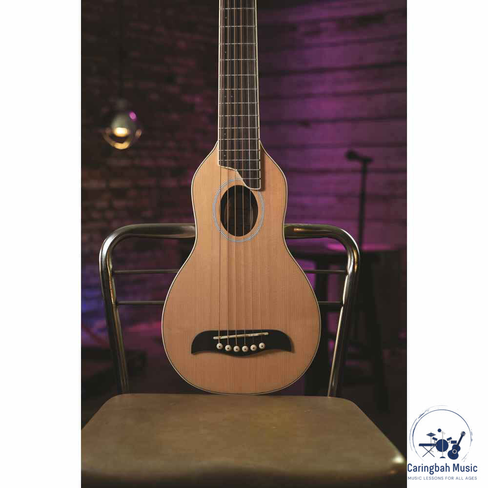 Washburn RO10SK-A-U Rover Travel Series Guitar, Natural